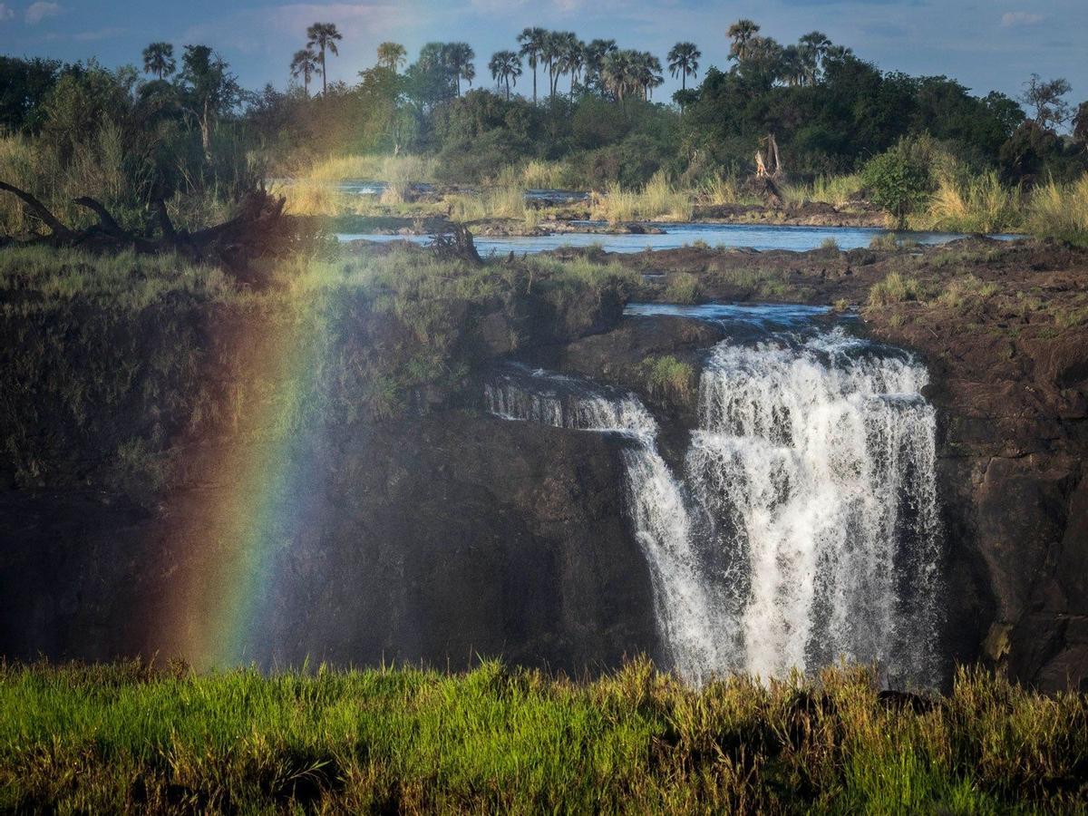 Arcoiris en las Cataratas Victoria