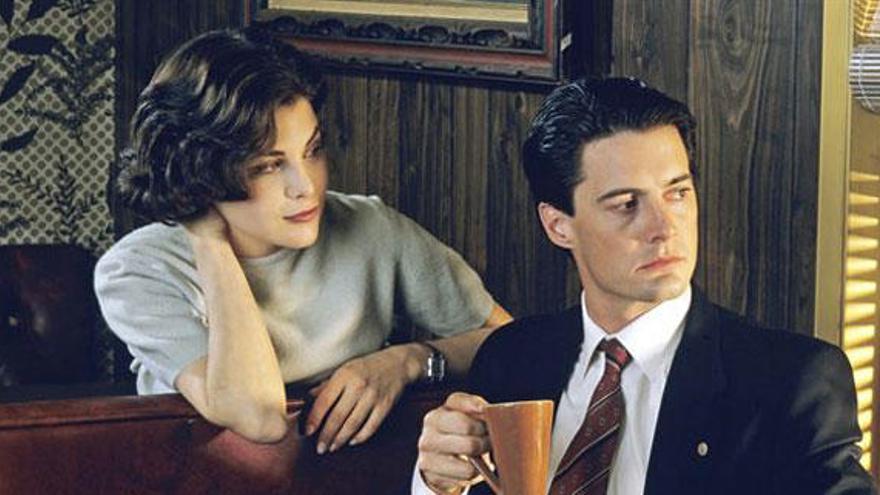 Un fotograma de &#039;Twin Peaks&#039;.