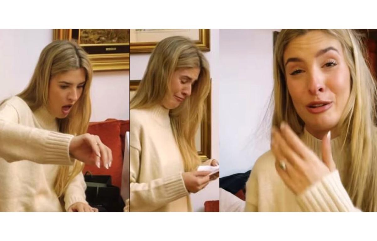 Tres imágenes del vídeo de Teresa Andrés