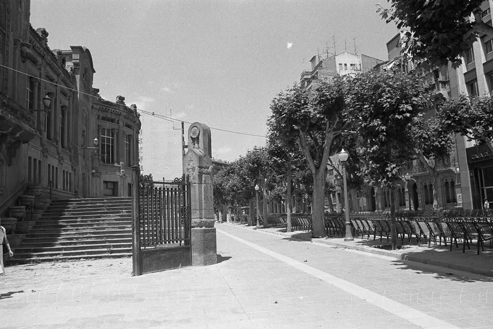 Acabament de les obres del passeig Pere III