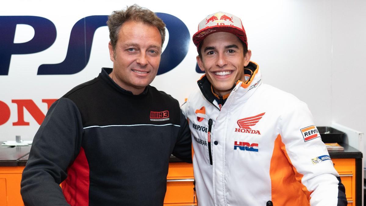 Emilio Alzamora y Marc Márquez, ocho veces campeón del mundo