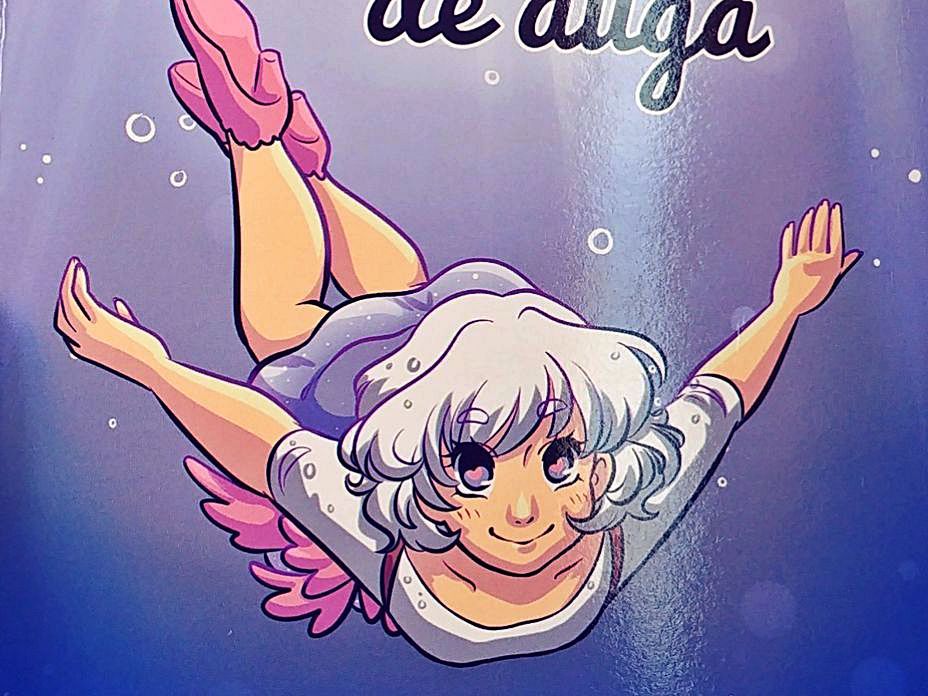 Ilustración de portada de “Unha pinga de auga”, de Anémona de Río,  editada por Xerais. 