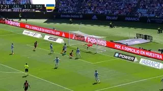 Vídeo: Así fue el gol de Alberto Marí para ganar al Celta