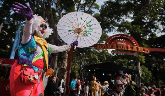 Carnaval de Día en Santa Cruz de Tenerife 2020.