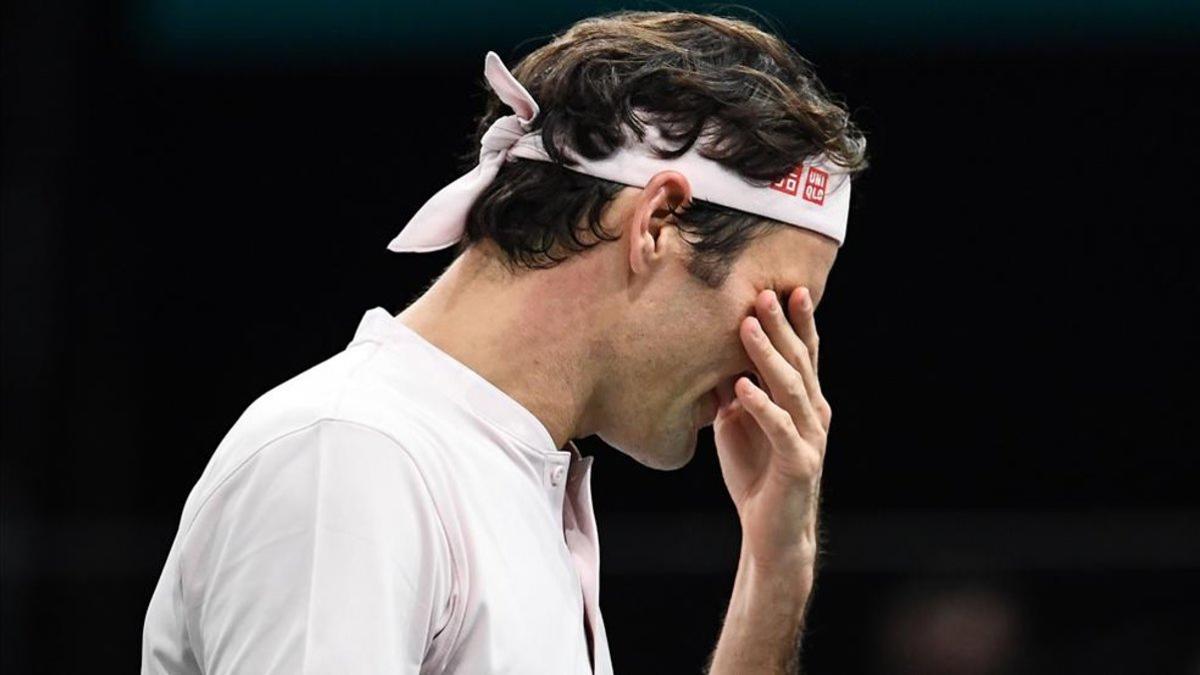 Federer se lamenta