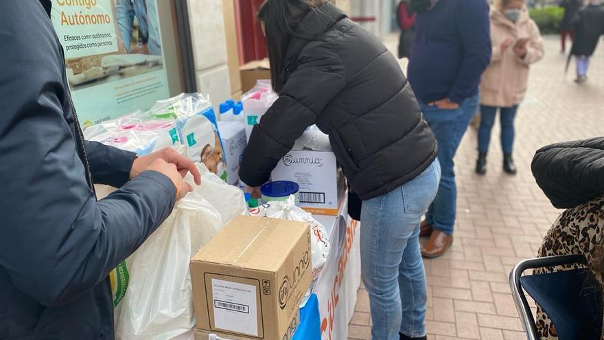 Cs Málaga finaliza su campaña de recogida de ayuda para el pueblo ucraniano