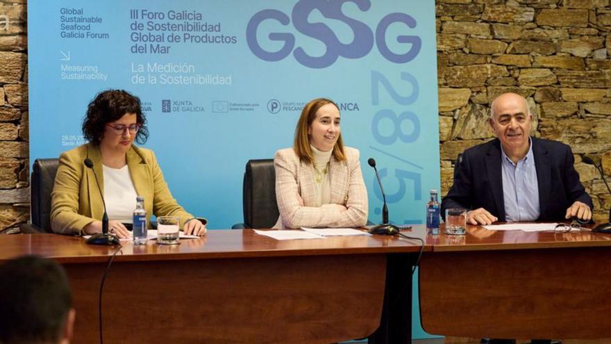 La presentación del Foro GSSG, ayer en Vigo. | Jose Lores