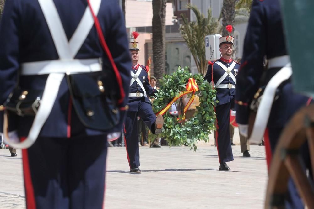 Acto solemne de homenaje a los héroes del 2 de Mayo en Cartagena