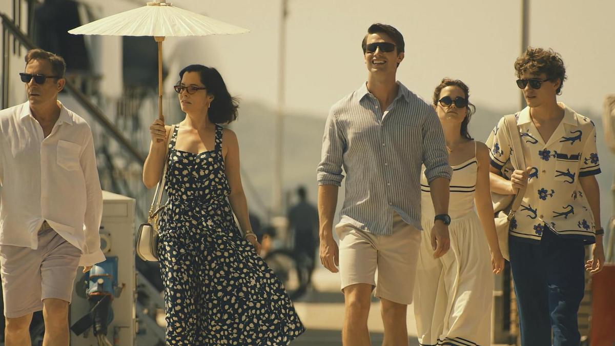 Un fotograma de la tercera temporada de 'The White Lotus'