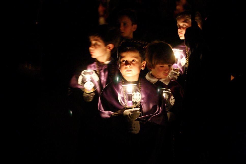 Procesión del Refugio en Murcia