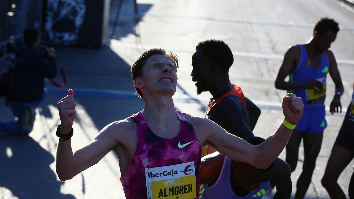Uno de los principales focos de atención será el regreso de Andreas Almgren, actual poseedor del récord de Europa en 10 kilómetros en ruta alcanzado precisamente en el 10K Valencia de la pasada edición de 2025 (26:53).