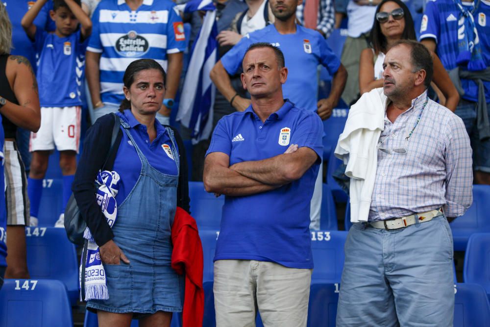 El partido entre el Deportivo de La Coruña y el Real Oviedo, en imágenes