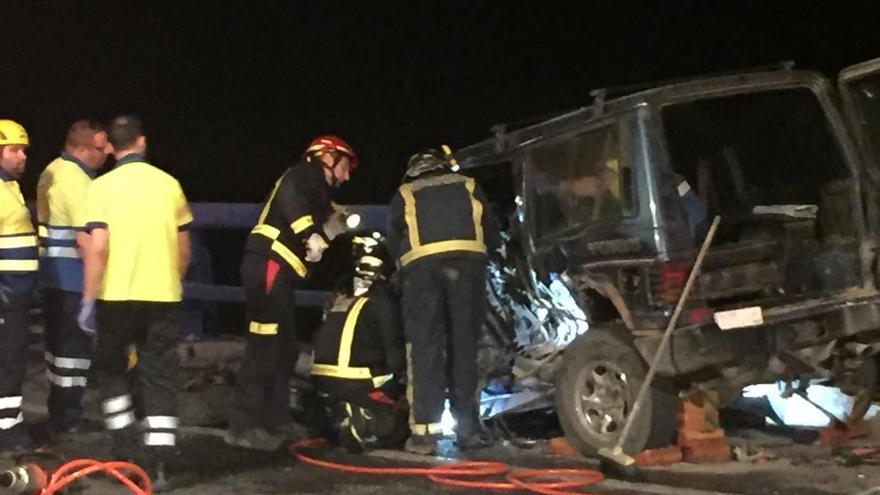 Un accidente entre dos todoterreno deja un herido en Cieza