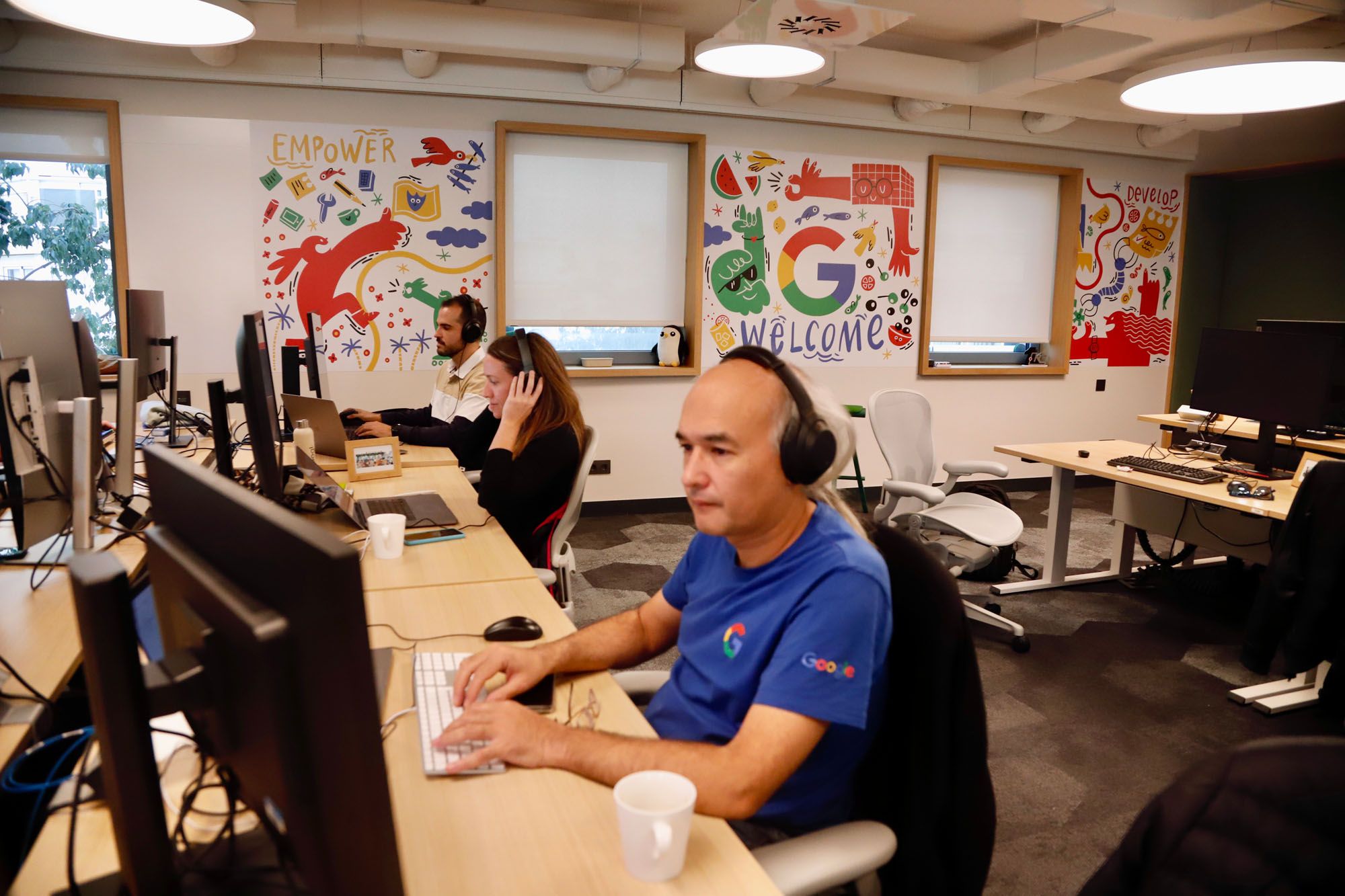 La inauguración del Centro de Ciberseguridad de Google en Málaga, en imágenes