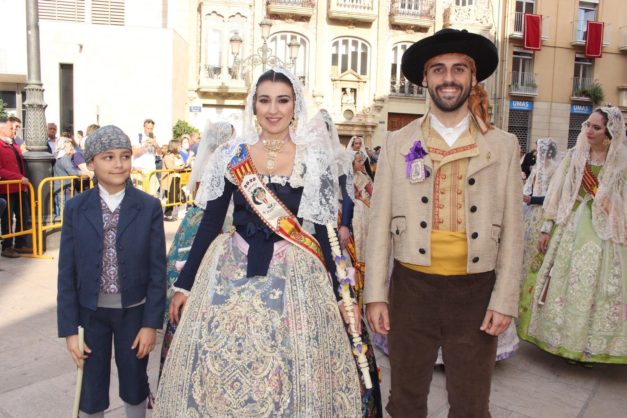 La fuerza de las Fallas en la Procesión de la Virgen (I)