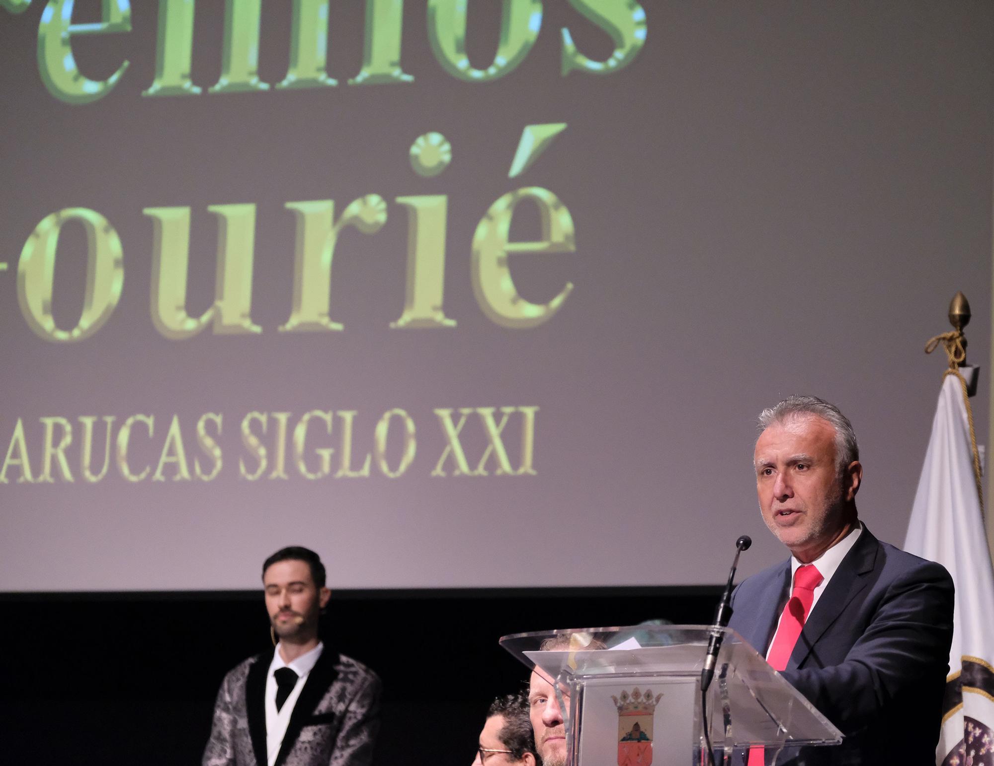 El presidente Torres recibe uno de los premios de Honor Gourié 2022