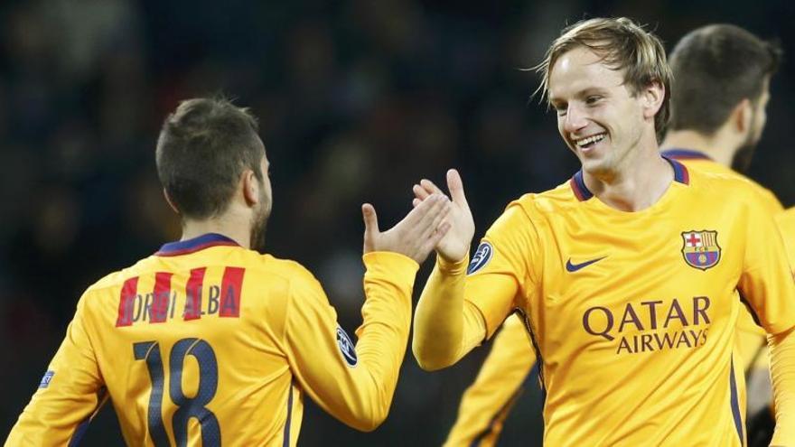 Ivan Rakitic, durant un partit