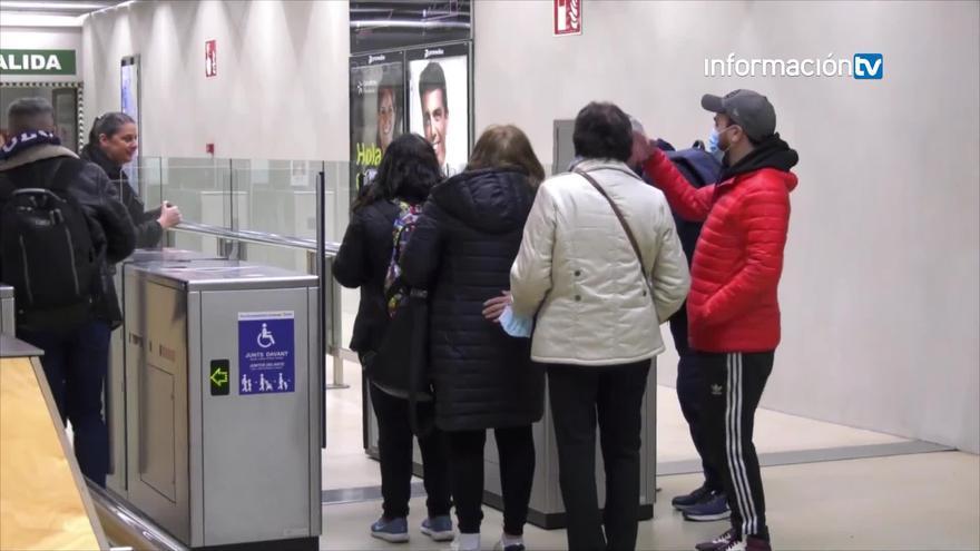 Desde hoy cierra un mes la estación del TRAM de Luceros en Alicante