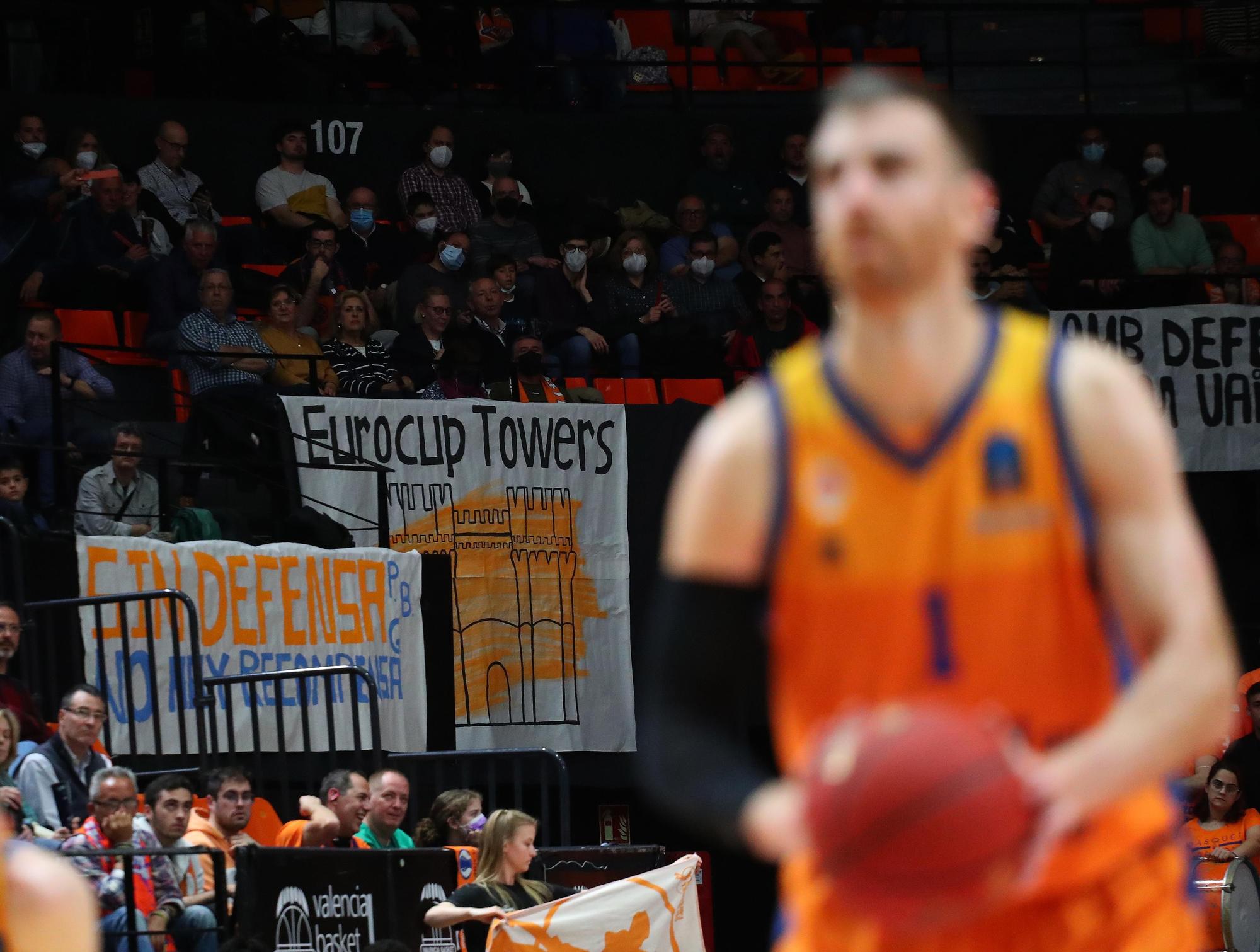 Las imágenes del Valencia Basket - Hamburg de Eurocup
