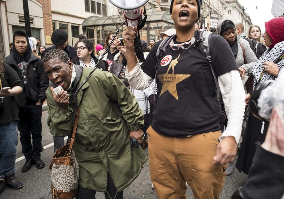 PROTESTAS CONTRA DONALD TRUMP EN WASHINGTON