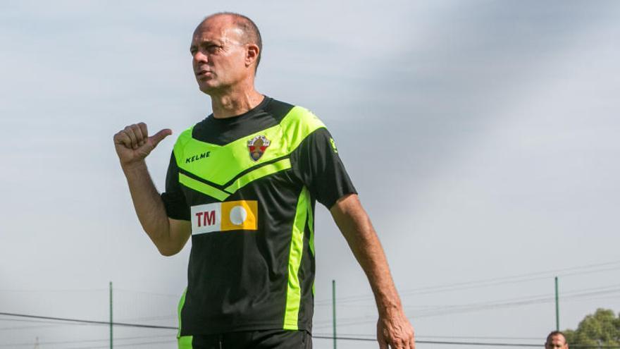 Vicente Mir, entrenador del Elche