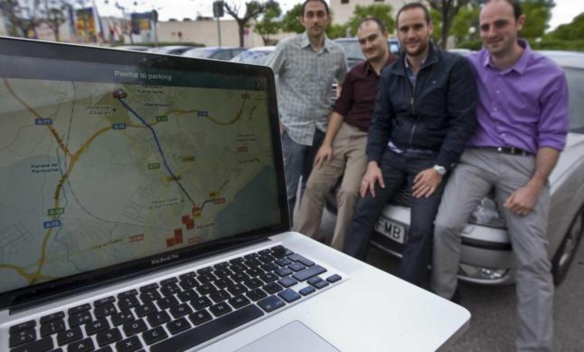 El móvil busca parking