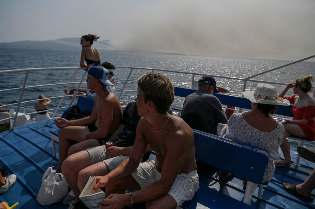 Los incendios forestales se han desatado en Grecia