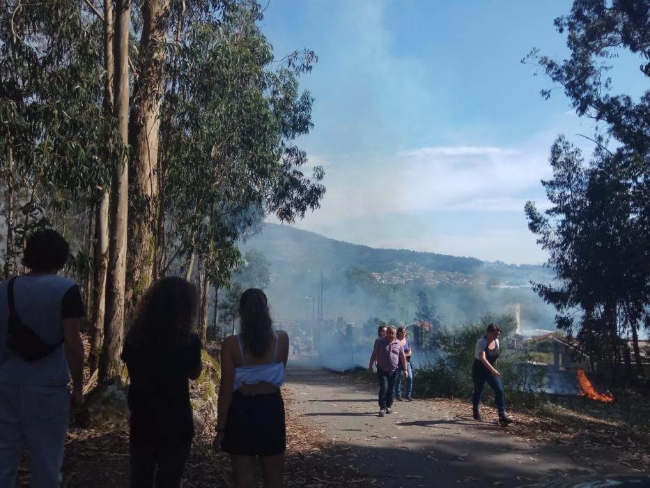 Explosión en una pirotecnia en Tui