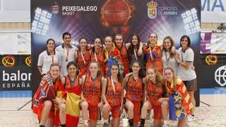 El Valencia Basket infantil femenino, subcampeón de España