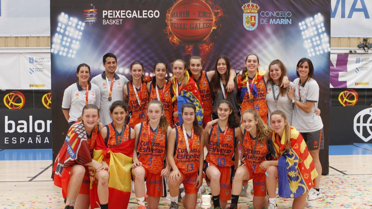 Infantil femenino del Valencia Basket