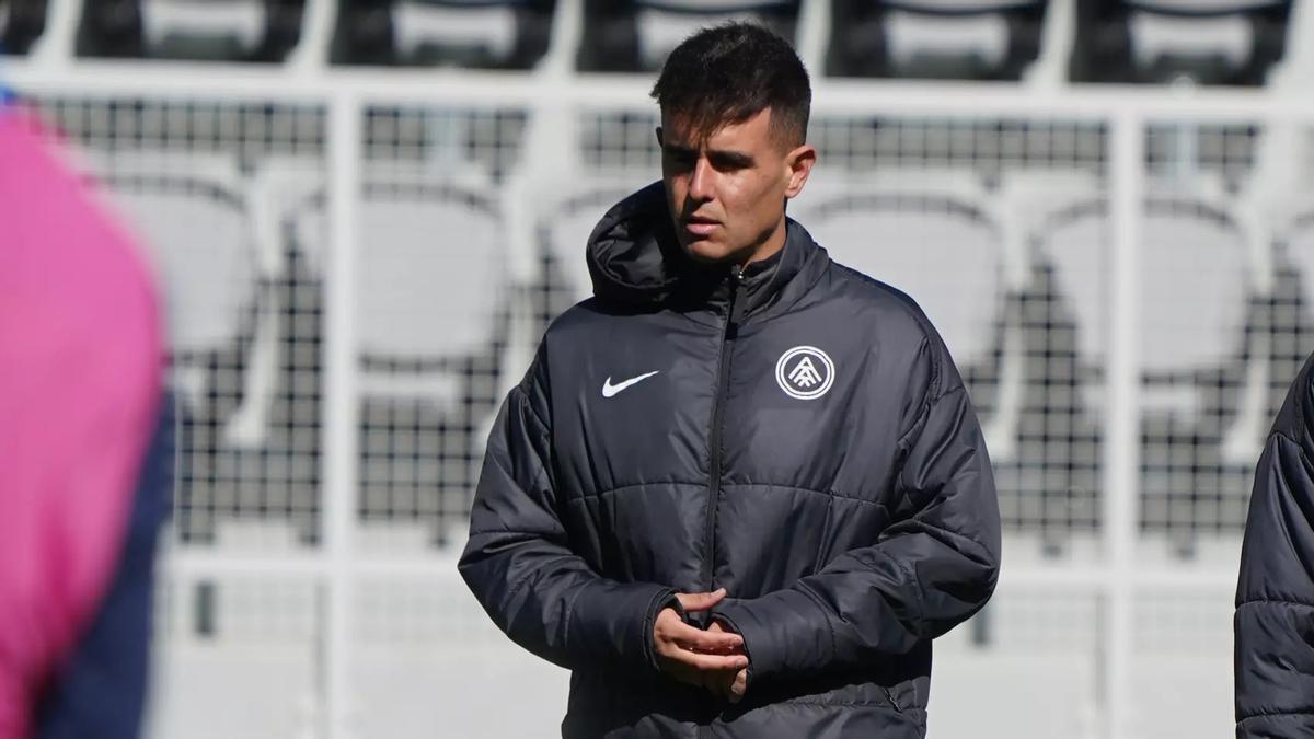 Carles Manso, entrenador del FC Andorra.