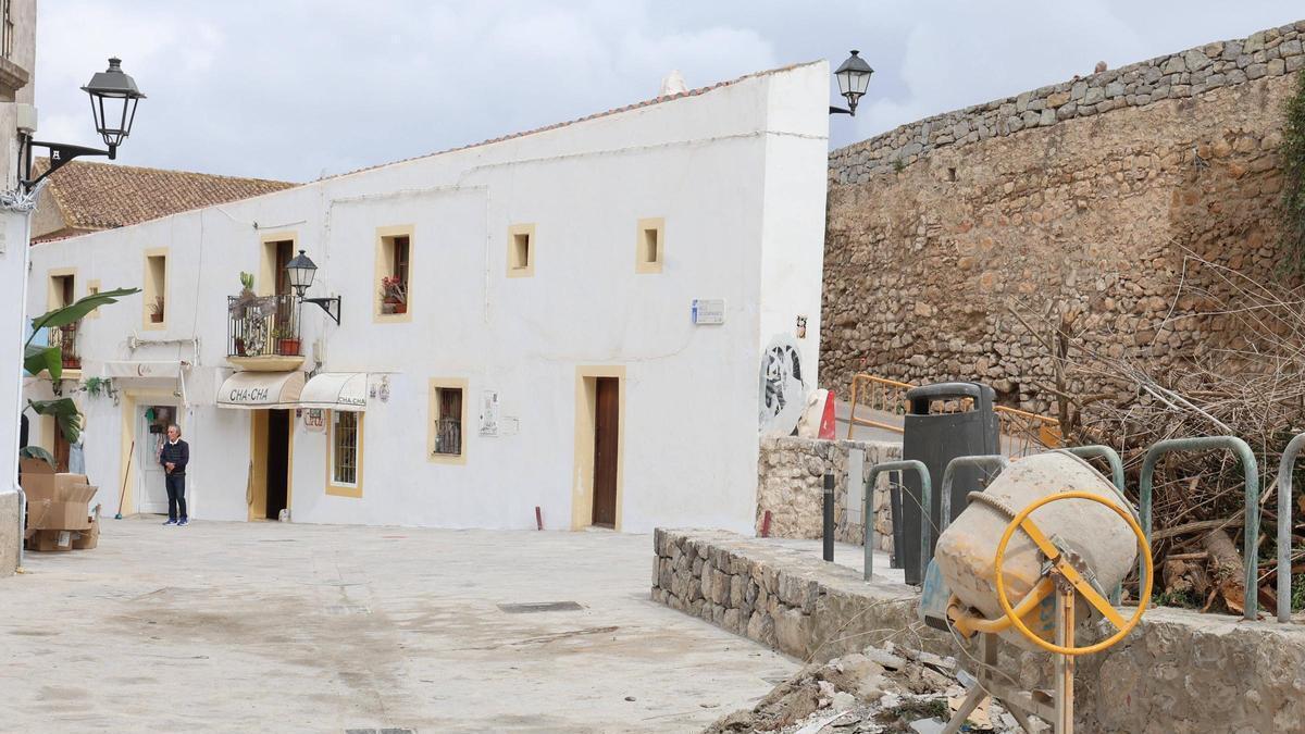 Las obras finalizadas en Dalt Vila por el Ayuntamiento de Ibiza, en imágenes.