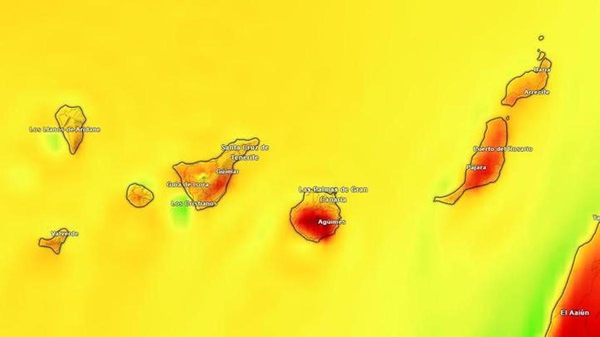 El calor y la calima continúan en Tenerife: la Aemet prevé hasta 32 grados