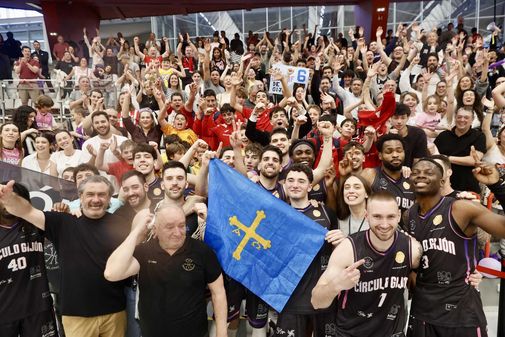 EN IMÁGENES: Así logró el ascenso el Círculo Gijón Baloncesto