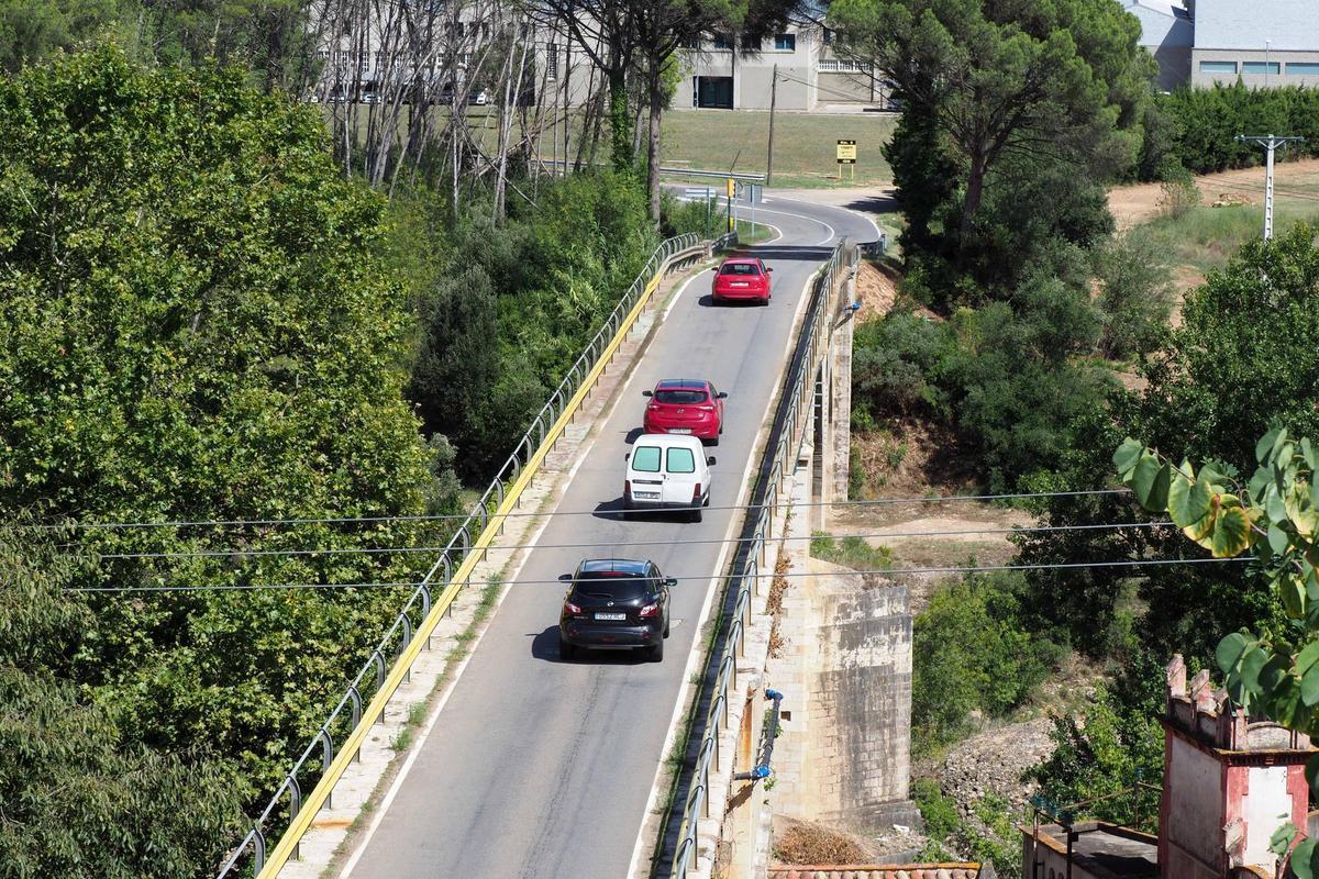 Una imatge d'arxiu del pont d'Esponellà