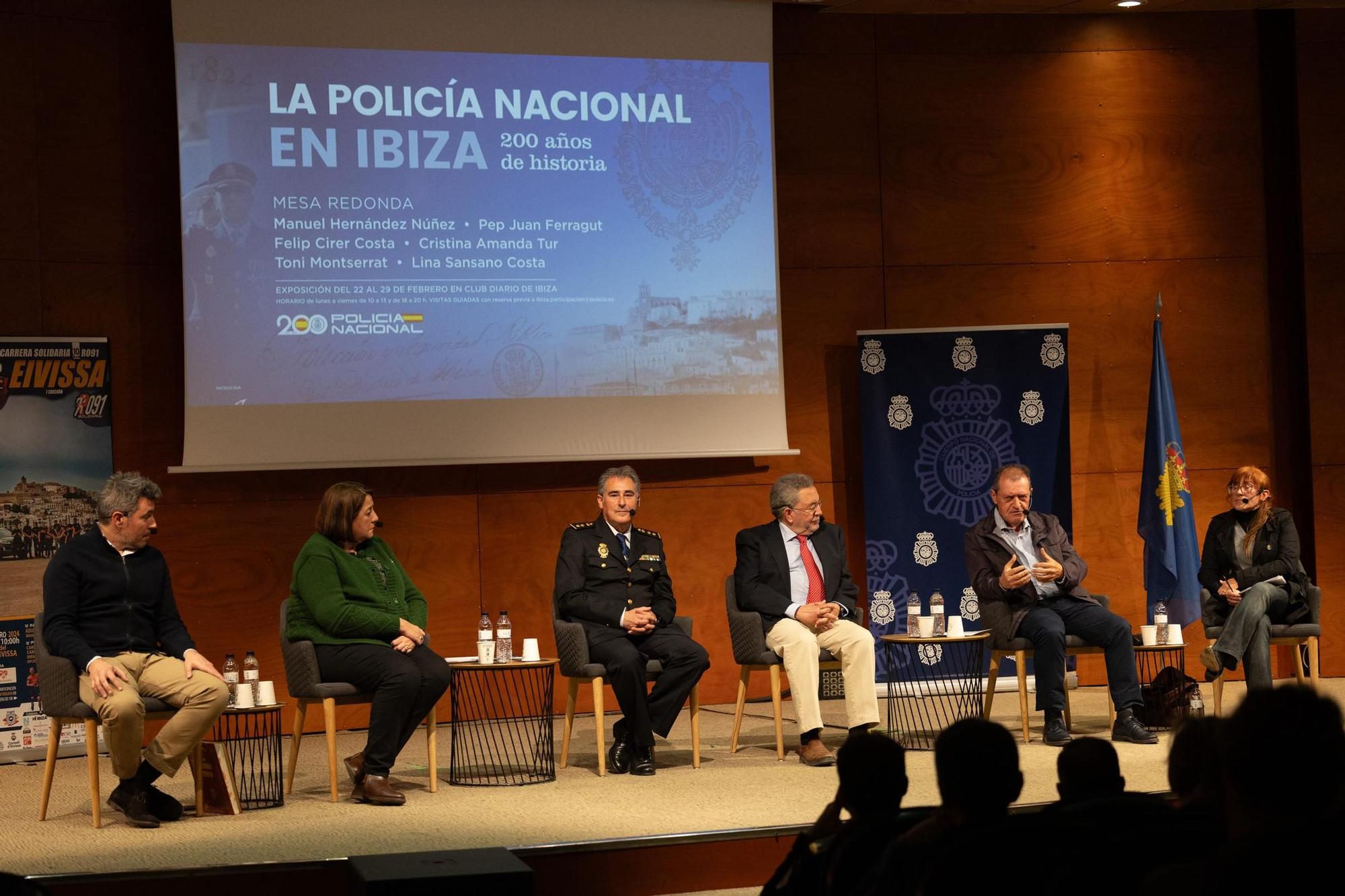 Galería: Así ha sido la mesa redonda de los 200 años de la Policía Nacional en Club Diario de Ibiza