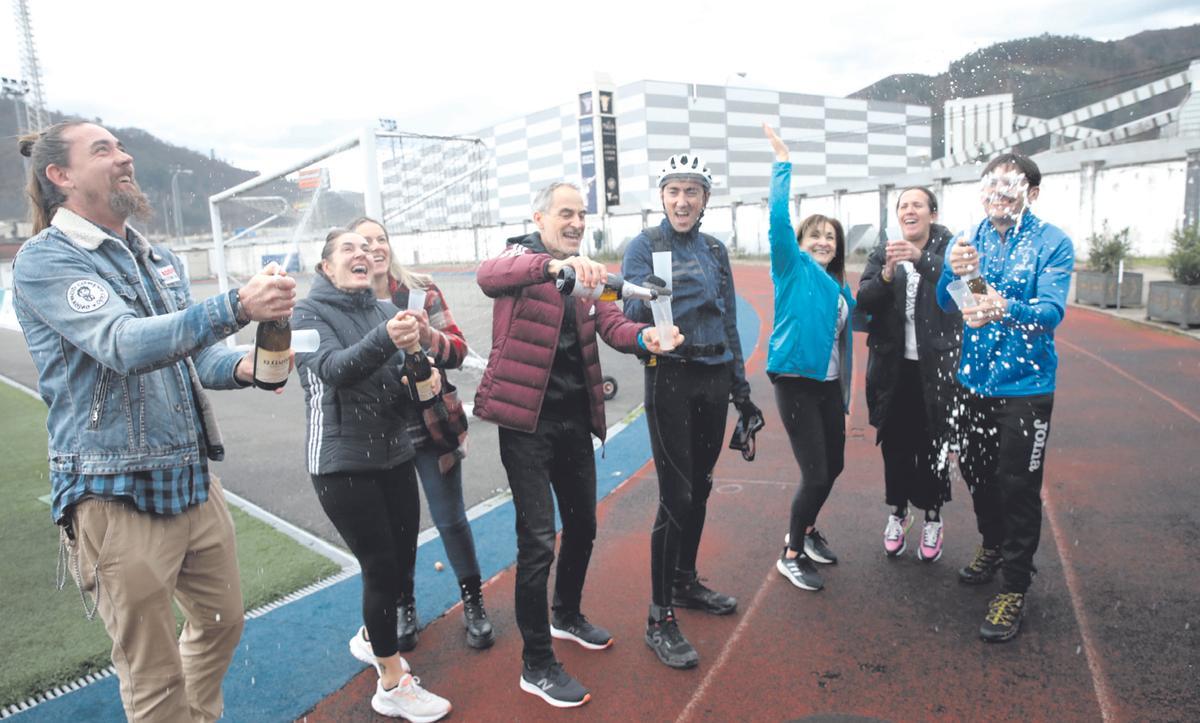 La celebración en 2022 del Club Atletismo Mieres