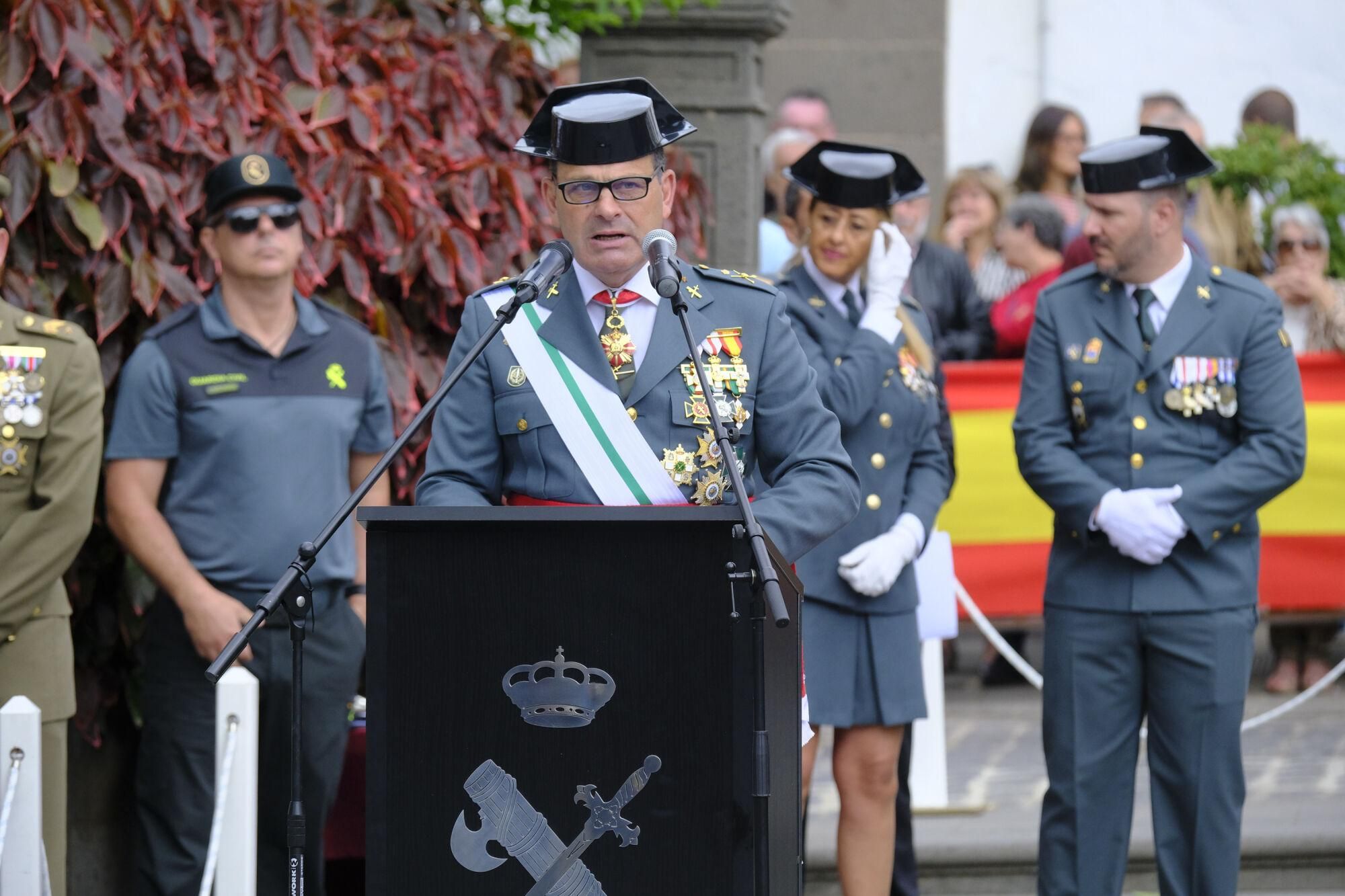 La Guardia Civil celebra el 181 aniversario de su fundación con un acto en Arucas