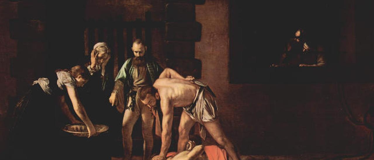 &#039;La decapitación de San Juan Bautista&#039; de Caravaggio.