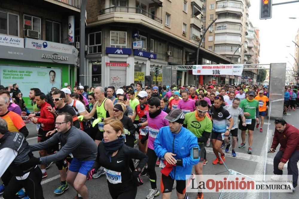 Murcia Maratón. Salida 10K