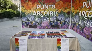 Madrid presenta sus rediseñados Puntos Arcoíris para luchar contra lgtbifobia durante las fiestas del Orgullo