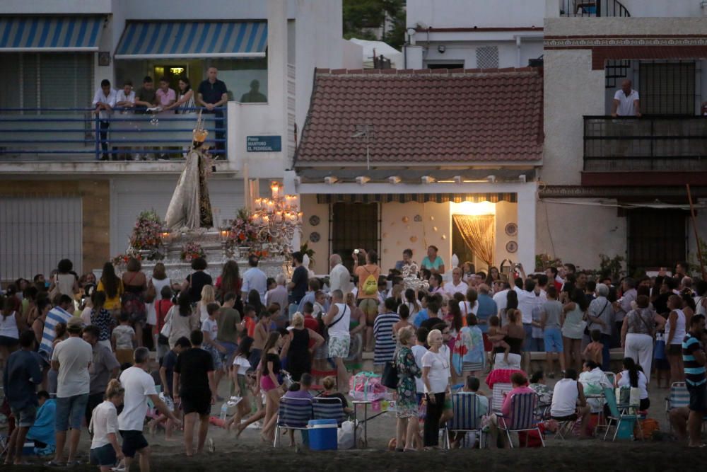 Procesión de la Virgen del Carmen en Pedregalejo