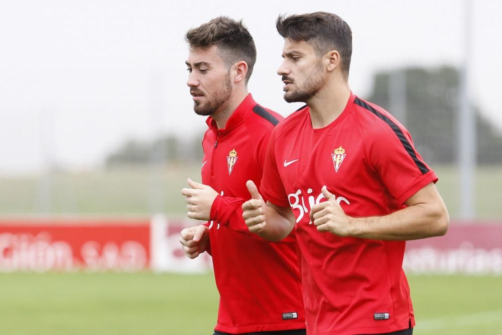 Entrenamiento del Sporting