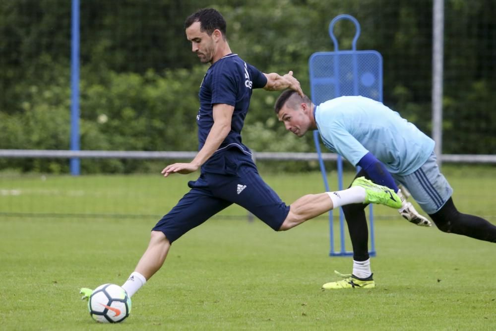 Entrenamiento del Oviedo