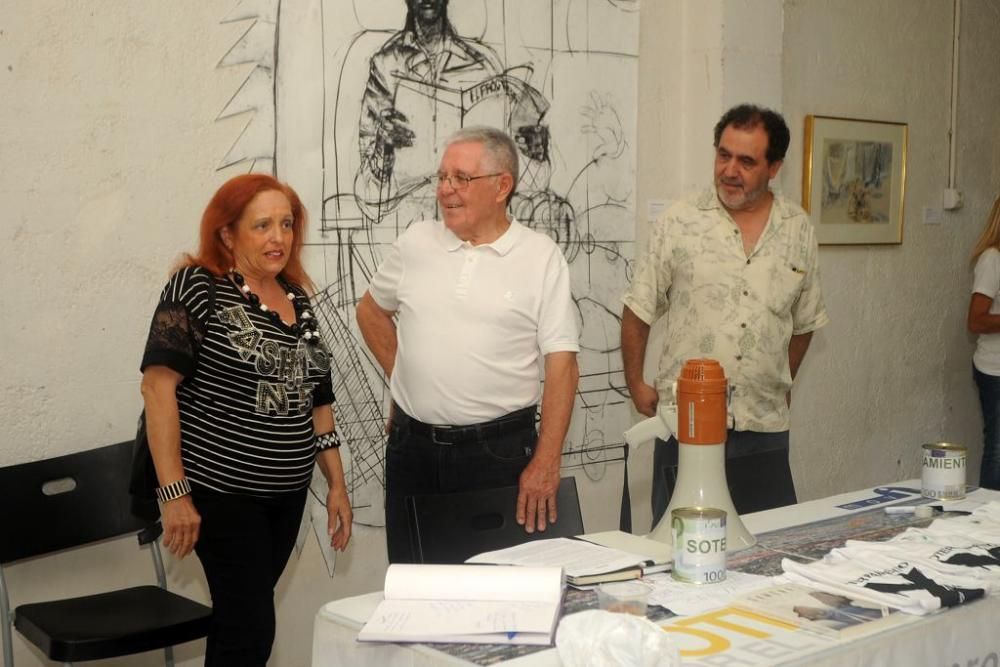 Los artistas del soterramiento dicen 'Hasta luego'