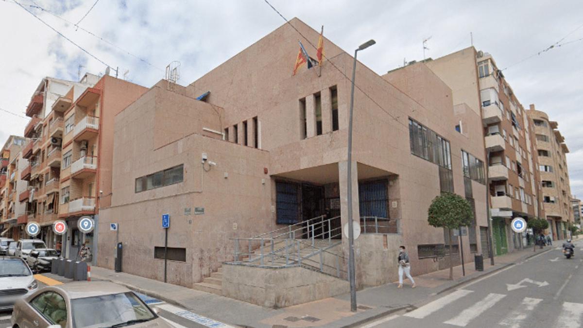 El edificio de los antiguos juzgados de La Vila Joiosa.