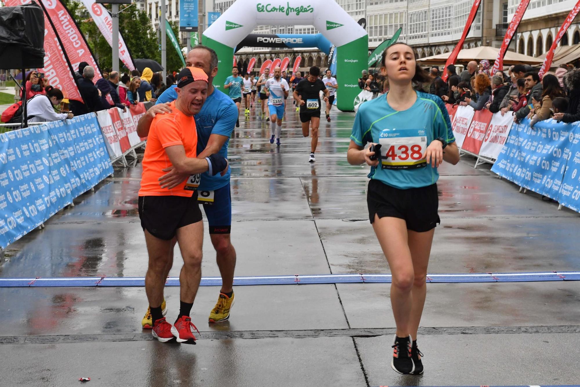 Carrera popular Coruña10: 2.186 corredores cruzaron la línea de meta