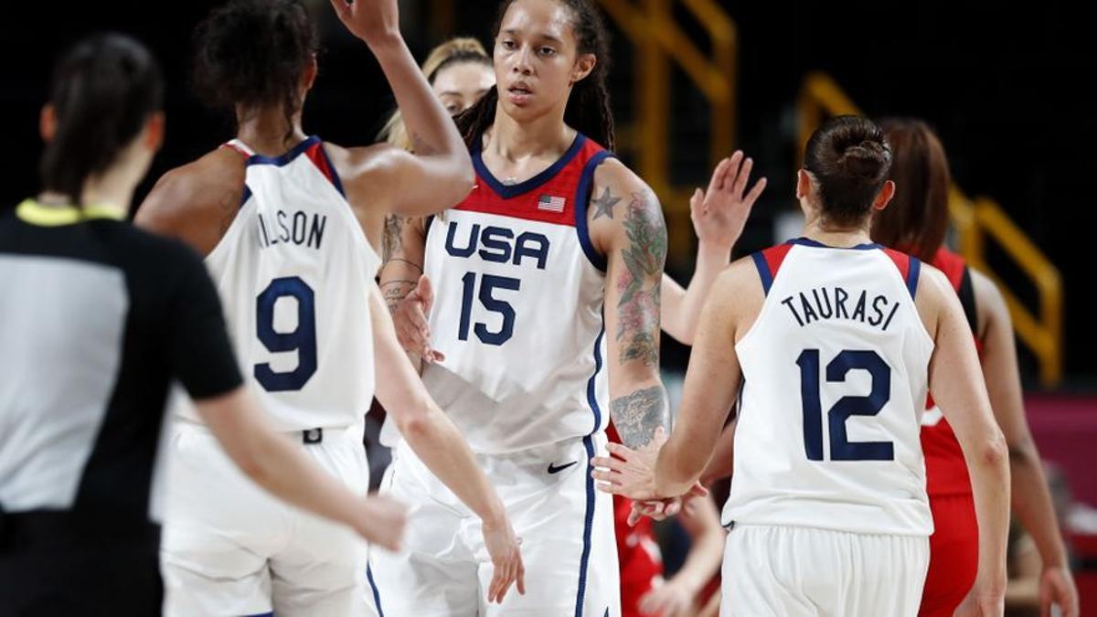 90-75 L’equip femení dels Estats Units, reines de l’or