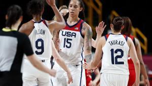 90-75 L’equip femení dels Estats Units, reines de l’or