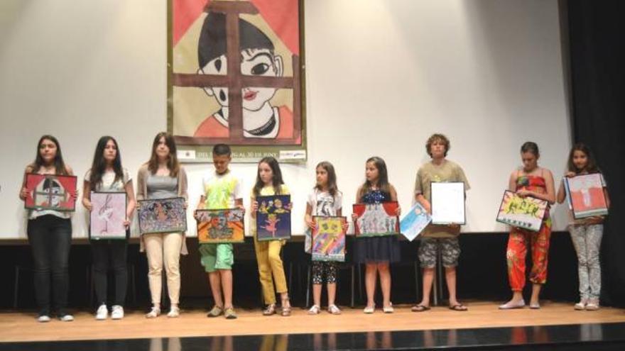 Exhibición de talento joven